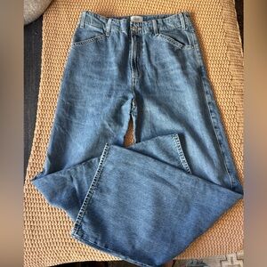 Citizens Of Humanity Blue Flare & Wide Leg Jeans